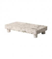 CUTTING BOARD B MARBLE WHITE 